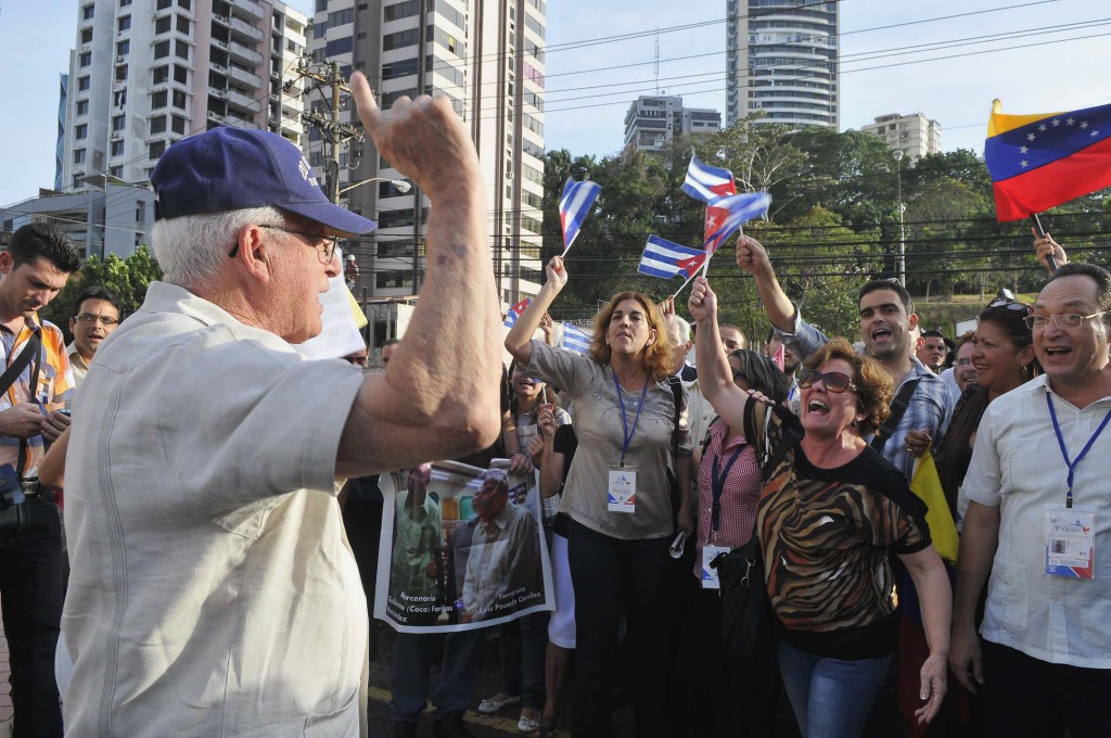 La delegación cubana protestó enérgicamente. Foto: Juvenal Balán