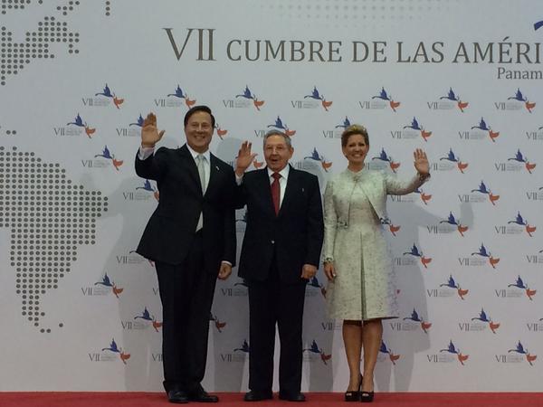Raul Castro inauguración Cumbre de las Américas