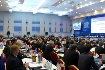 Baja la marea en Convención Mundial de Deporte