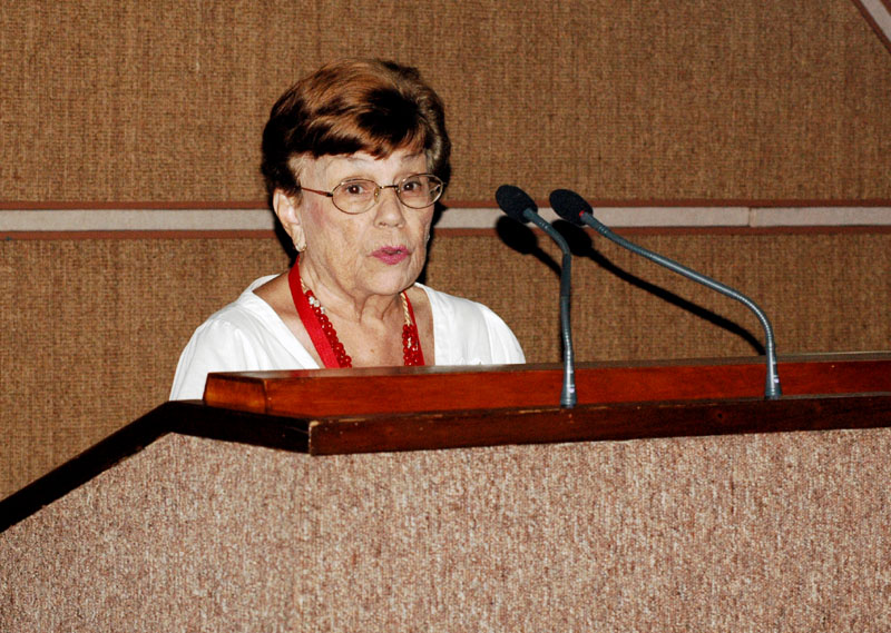 Margarita Quintero López, asesora del Ministerio de Educación de Cuba / Foto: : César A. Rodríguez