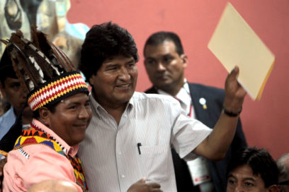 La unidad de los pueblos es el camino de la soberanía y el desarrollo, resaltó Evo Morales