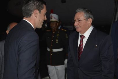 Llegó Raúl a Panamá