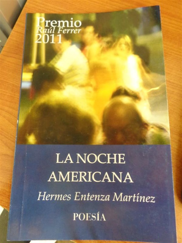 La noche americana fue premiado en el Concurso Nacional de Poesía Raúl Ferrer, en el 2011. Fotos: De la autora