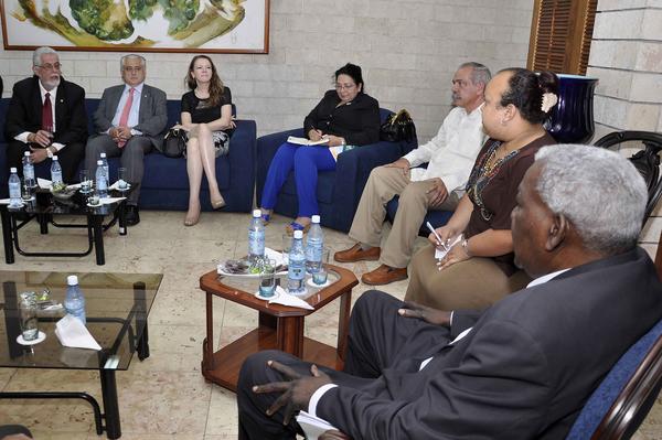 CUBA-LA HABANA- RECIBE LAZO A DELEGACIÓN DE SENADORES Y DIPUTADOS BRASILEÑOS