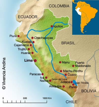 mapa Perú