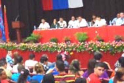 Ratifican jóvenes compromiso con la Revolución