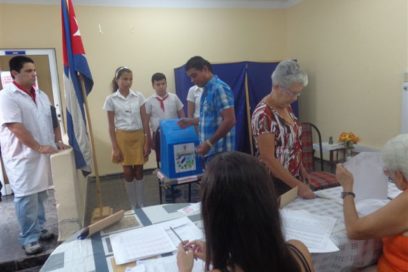 Voto en Villa Clara