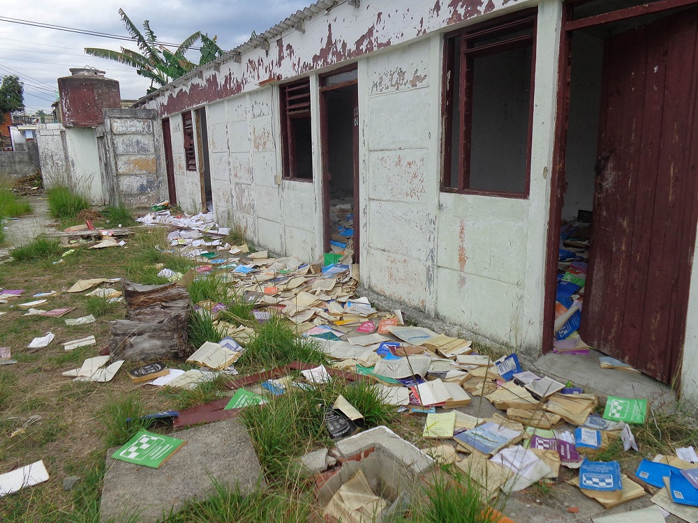 Almacén libros de la Universidad de Pinar del Río. Foto. Eduardo González