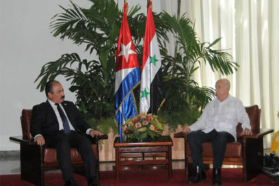 Recibe Machado al Secretario General Adjunto del Partido BAAS