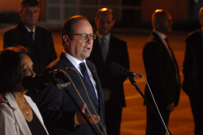 Llegó Hollande a Cuba