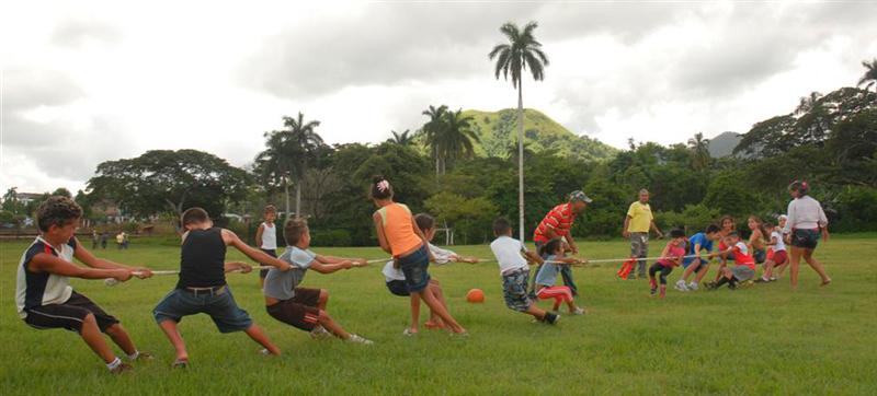 Los festivales deportivos-recreativos están entre las actividades a realizar por el Destacamento 55 aniversario. Foto: Vicente Brito