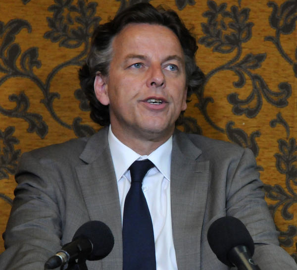 Bert Koenders , Ministro de Asuntos Exteriores del Reino de los Países Bajos, FOTO/Abel PADRÓN