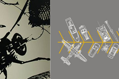 En la Bienal: Autos, aviones, ciempiés…