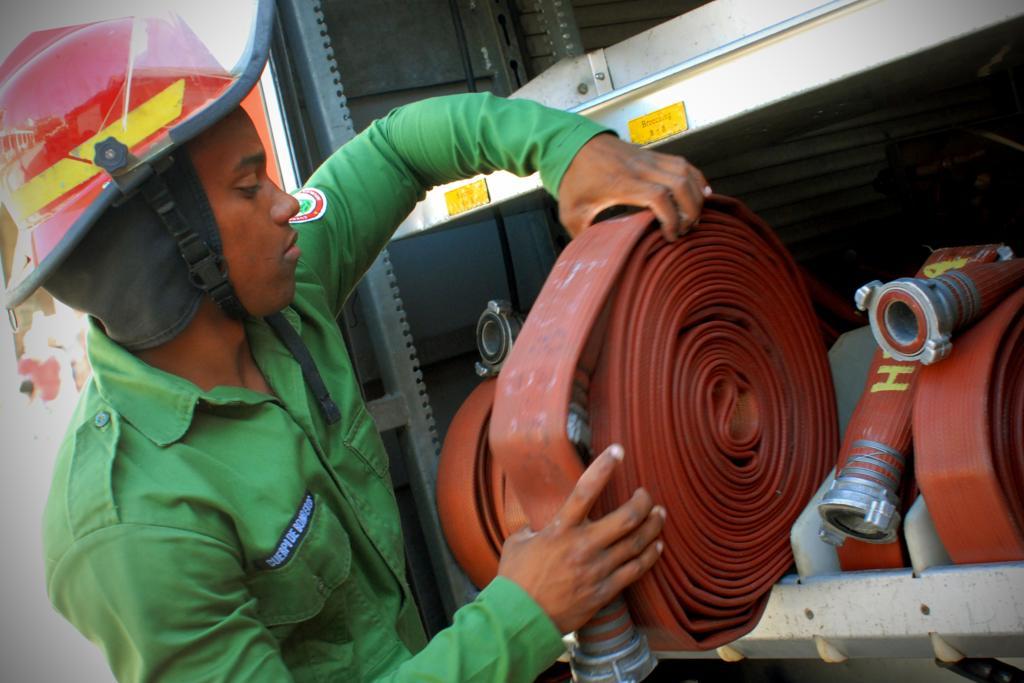 Desde 1966 se realiza en Cuba la Semana Nacional de Protección Contra Incendios. Fotos Heriberto González Brito
