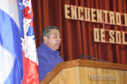 Celebran en La Habana el Encuentro Internacional de Solidaridad