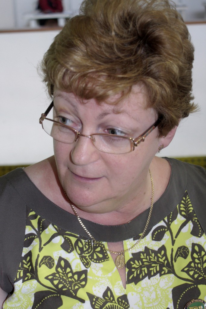 Lucia M Keever, Presidente de UNISON, Irlanda. Foto: René Pérez Massola