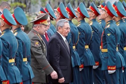 Presidente Raúl Castro en Moscú