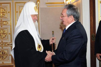 Destacan Raúl y el Patriarca de la Iglesia Ortodoxa Rusa la hermandad entre sus pueblos