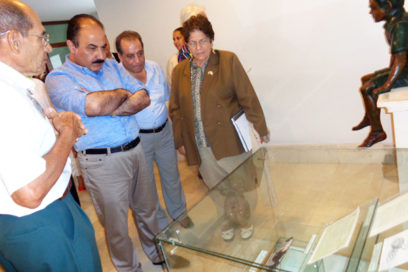 Rinde tributo al Che delegación de alto nivel  del Partido Socialista de Siria (Baas) de visita en Cuba