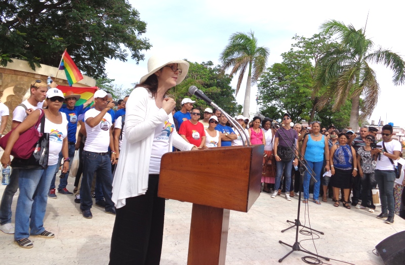 La celebración de la VIII Jornada Nacional contra la Homofobia y la Transfobia abogó por el respeto a la libre orientación sexual.
