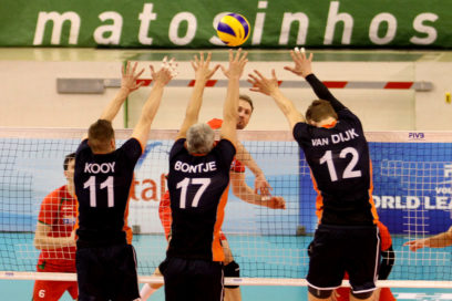 Comenzó la XXVI Liga Mundial: Holanda venció a Portugal