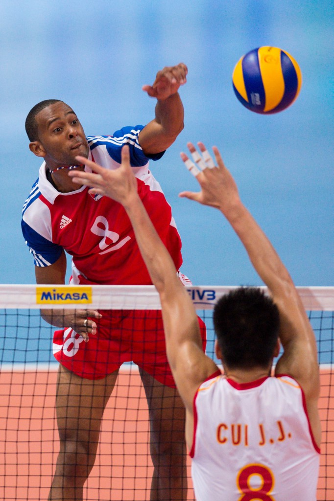Cepeda vuelve a ser la referencia del equipo. Foto: FIVB.