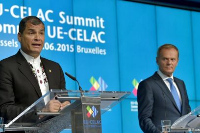Concluyó la cumbre Celac-UE, prosigue la de los pueblos