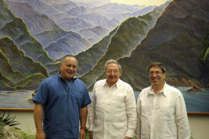 Recibió Raúl a Diosdado Cabello