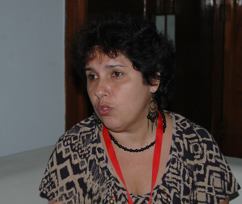 Vivian Molina Dra. en Ciencia Medicina Tradicional en el CNIC. Fotos: César A. Rodriguez.