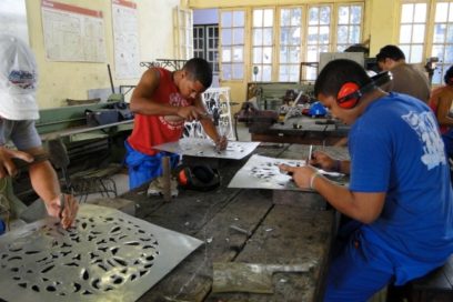 Escuela de Oficios protagoniza obras constructivas por los 500 de Santiago