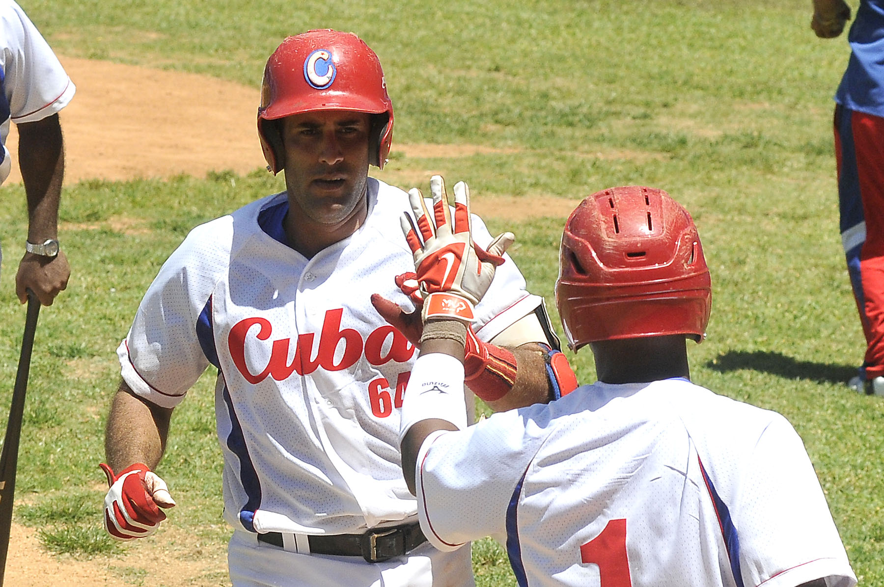 Yulexis La Rosa debe ser el receptor titular del equipo Cuba. Foto: José Raúl Rodríguez Robleda