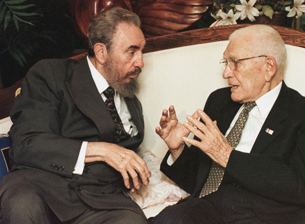 Fidel Castro y Juan Boch en 1998