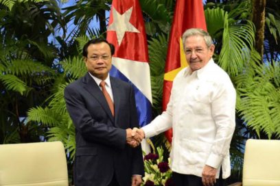 Recibió Raúl a miembro del Buró Político del Partido Comunista de Vietnam