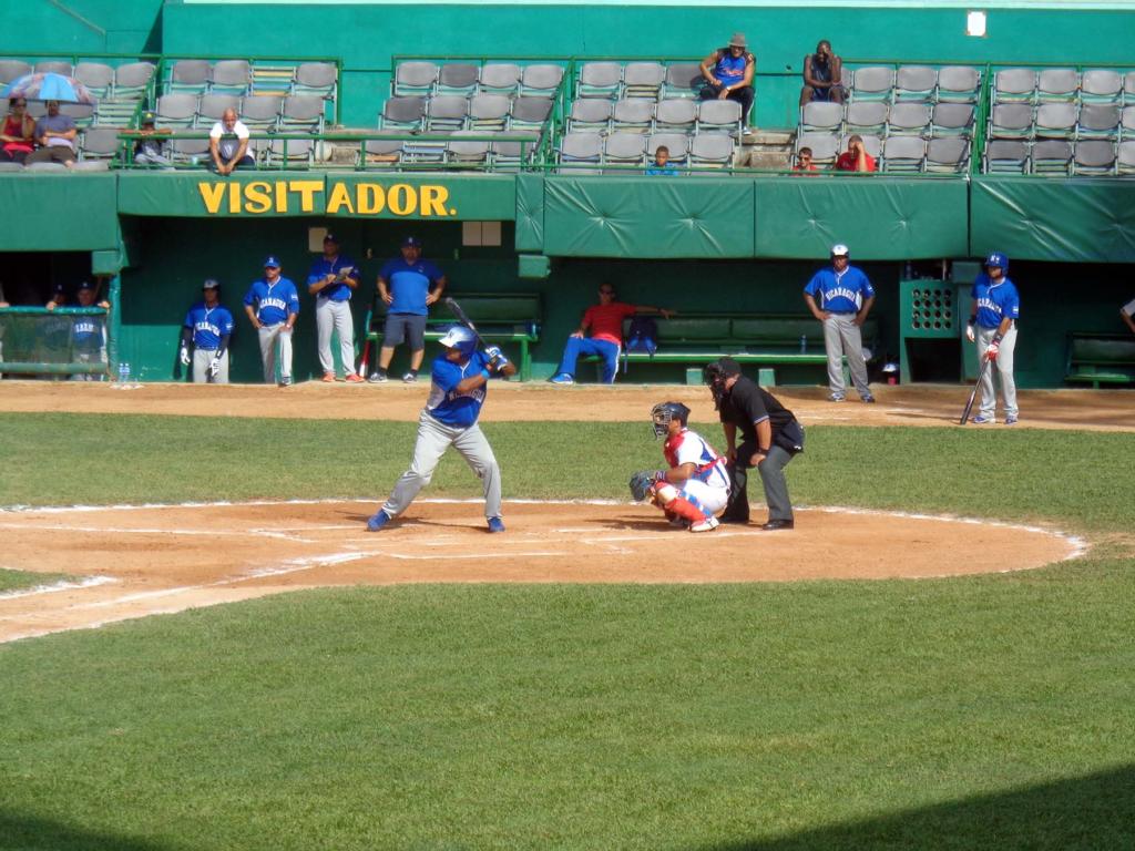 Los nicaragüenses acumulan ya 27 entradas, contando este juego, sin anotar carreras. Foto: Eduardo González Martínez