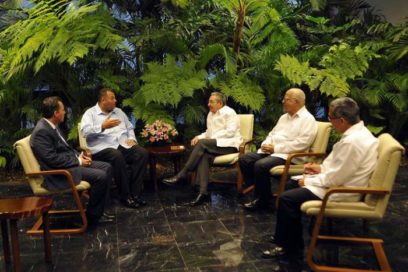 Recibió Raúl al Primer Ministro de Curazao