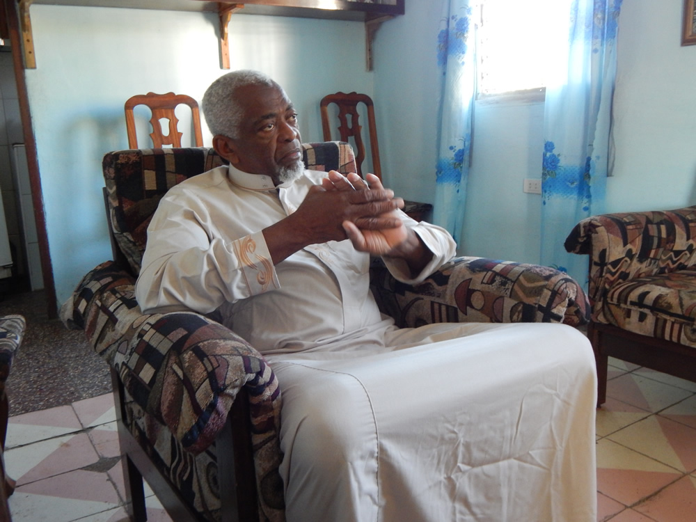 Yahya Pedro Lazo, presidente e Imán de la Liga Islámica de Cuba.