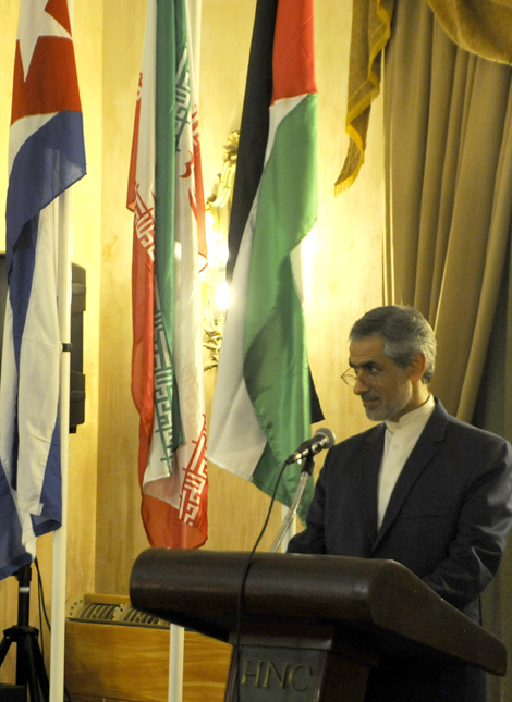 Kambiz Sheik-hassani, embajador de Irán. Foto: Roberto Carlos Medina