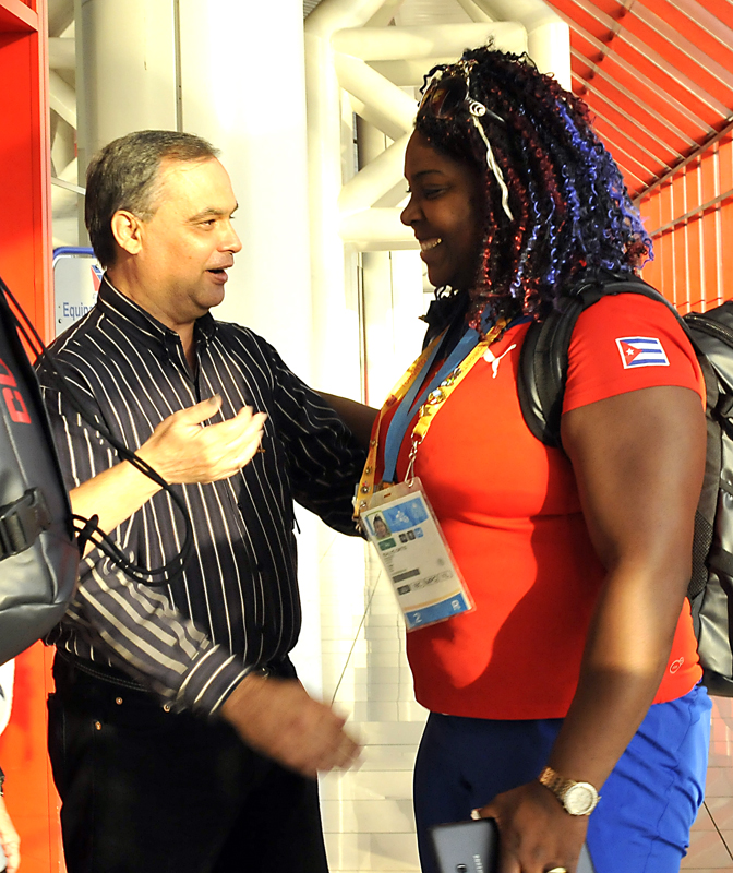 La campeona mundial y olímpica, Idalis Ortiz, regresa con su segundo título en Juegos Panamericanos. Foto: José Raúl Rodríguez Robleda
