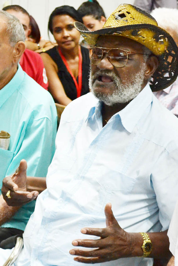 Agustín Díaz Cartaya se refirió al restablecimiento de relaciones diplomáticas con Estados Unidos, lo que consideró “como un reto para el cual,   con toda seguridad, estamos preparados”. Foto: Eddy Martin