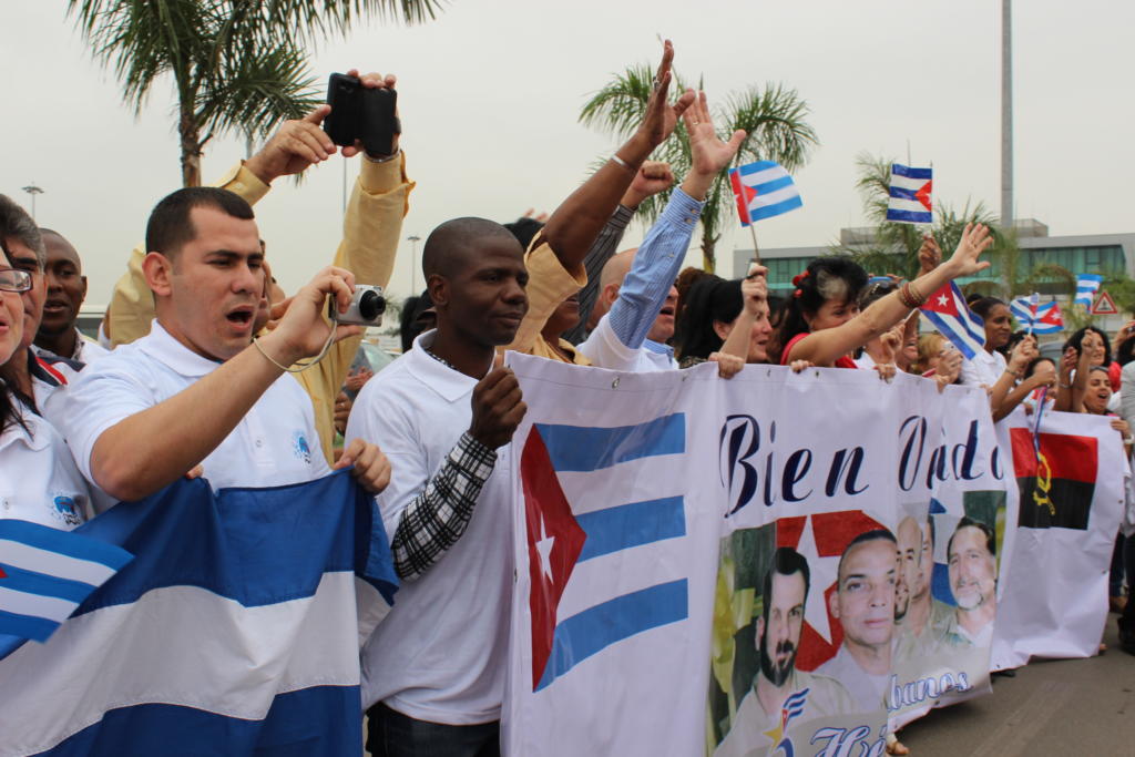 En Angola. Foto: Deisy Francis