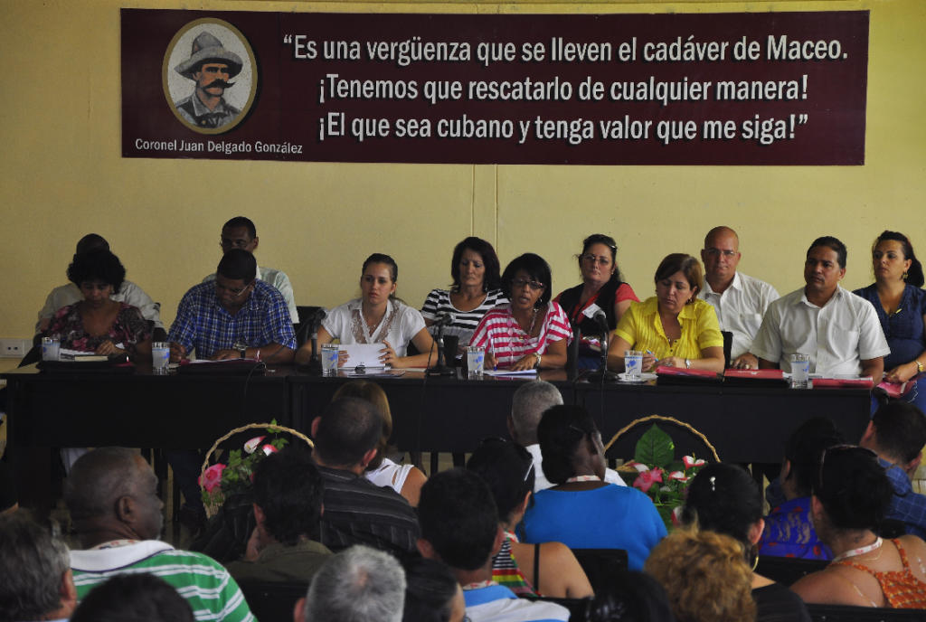 La secretaria del SNTCIE se refirió también a los desafíos de los comunicadores en el contexto nacional. Fotos: Cristian Domínguez