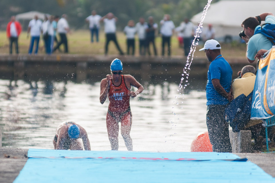 Leslie Amat fue la cubana mejor ubicada en el certamen. Foto; Calixto N. Llanes.