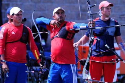 Equipo de tiro con arco (M) buscará el bronce