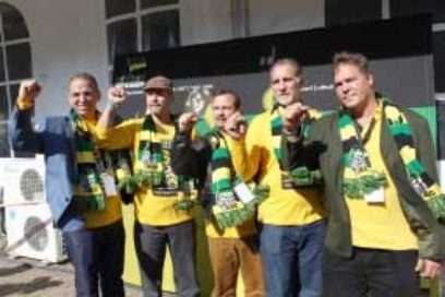 Concluye visita de los Cinco a Sudáfrica y viajan a Namibia