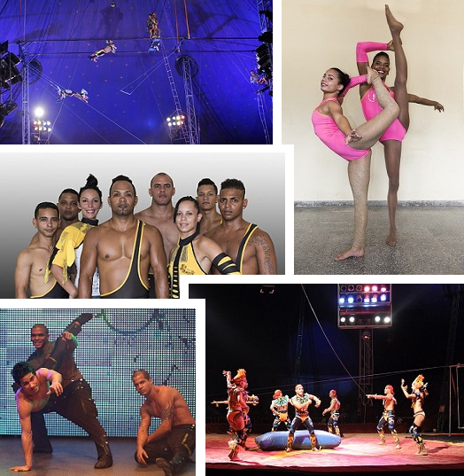 La laureada compañía Havana competirá con varios números en esta edición del Circuba. Foto: Circo Nacional de Cuba