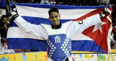 José Cobas festeja su título Panamericano.
