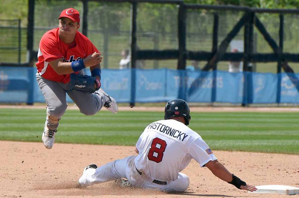 Cuba cedió 5-6 ante Estados Unidos en la semifinal del béisbol panamericano. Foto: Ricardo López Hevia