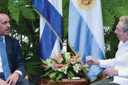 Recibe Raúl Castro a gobernador de Buenos Aires