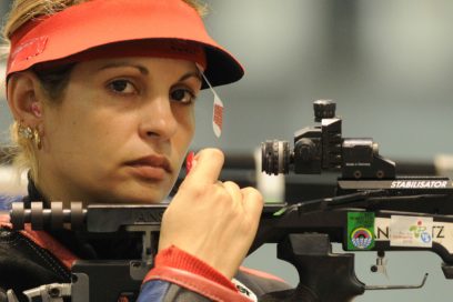 Eglys lejos de la final en rifle aire
