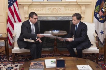 Jefe de la Sección de Intereses de Cuba en Washington entrega carta del Presidente de Cuba al Presidente de los EE.UU. (+Fotos)